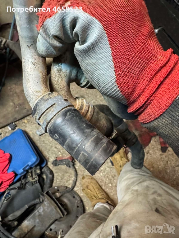 Гумено водно съединение Ауди Audi A8 D4 H4 само за 20лв. PX0 127512, снимка 1