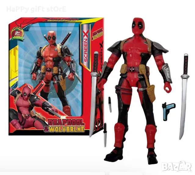Статуетка Marvel: Дедпул (Deadpool) (Hero Collector), екшън фигура 18см., снимка 1