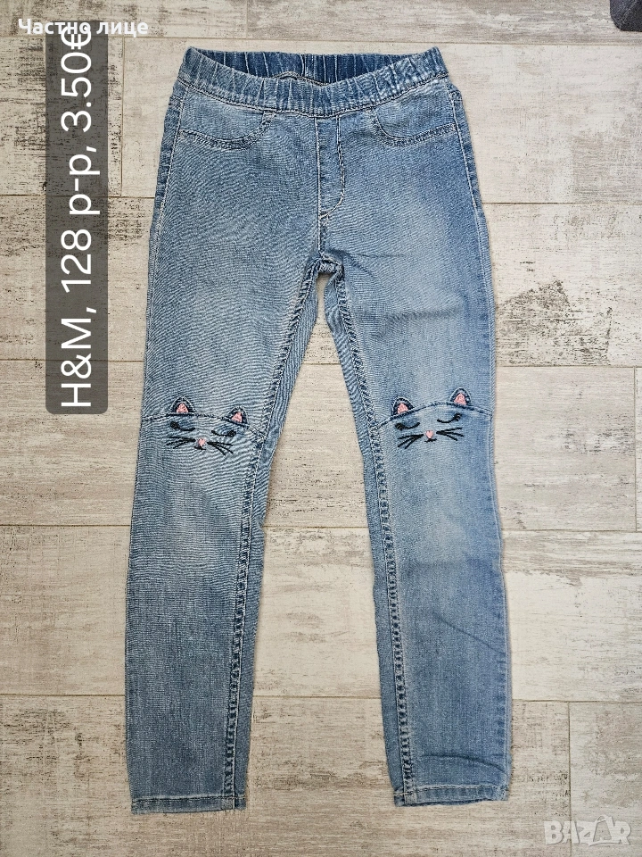 Детски дънки за момиче, снимка 1