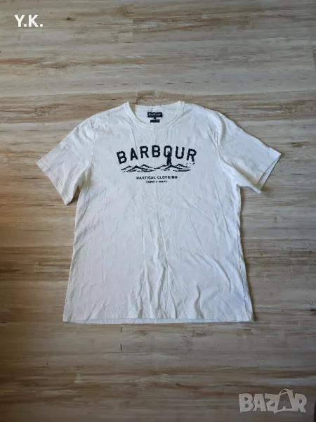 Оригинална мъжка тениска Barbour, снимка 1