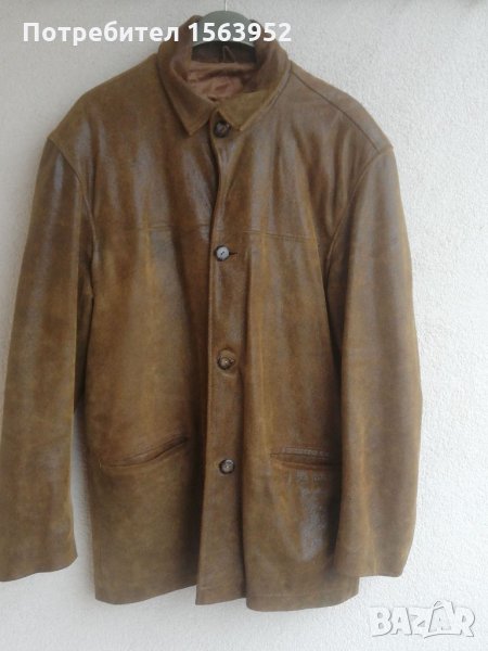 Мъжко яке от естествена кожа, снимка 1
