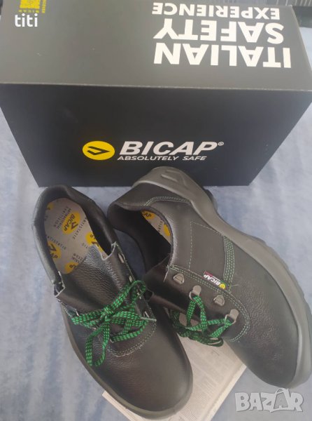 Работни обувки Bicap, естествена кожа №45, снимка 1