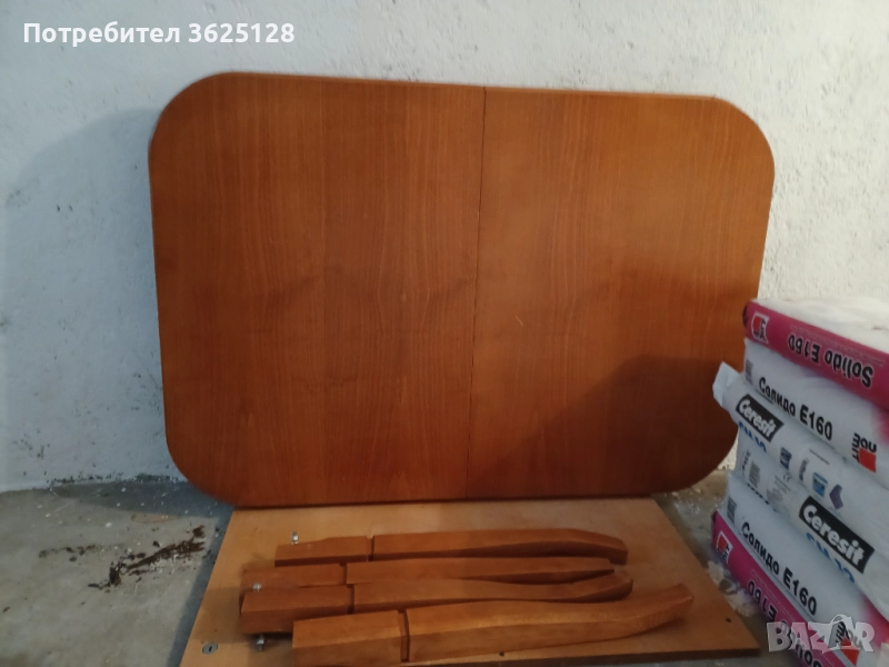 Дървена маса, снимка 1