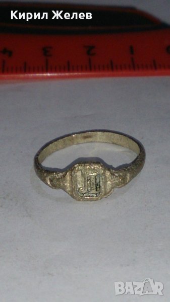 Старинен пръстен сачан ръчна изработка - 73411, снимка 1