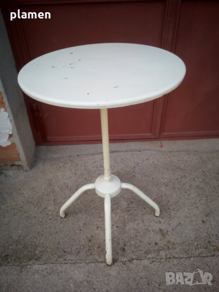 Стара желязна масичка, снимка 1