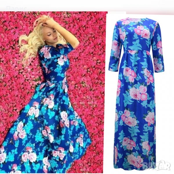 Лятна дълга рокля, снимка 1