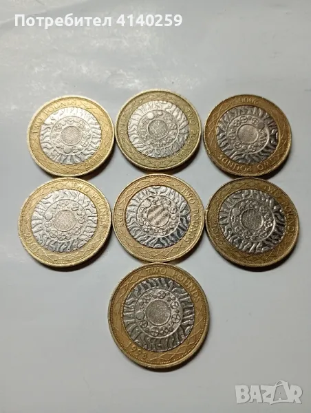 Великобритания монети 2 паунда  2006 г , снимка 1