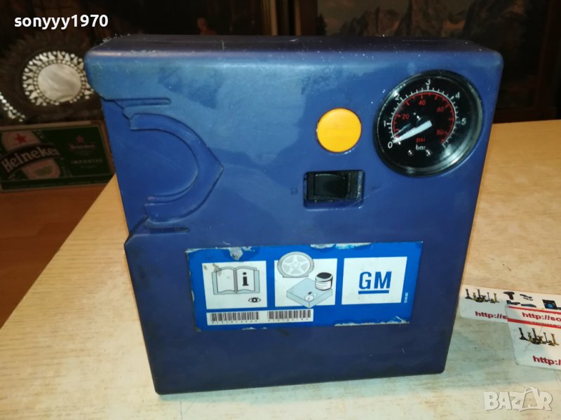 GM-МИНИ КОМПРЕСОР ЗА ГУМИ-ВНОС SWISS 2512221913, снимка 1