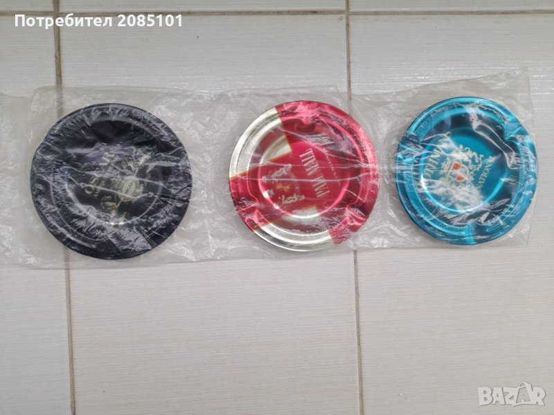 Нови метални пепелници, снимка 1