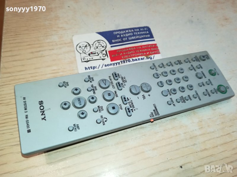 SONY AUDIO REMOTE 2812231033, снимка 1
