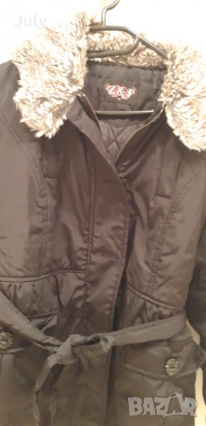 Зимно яке с качулка, снимка 1
