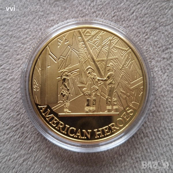 Монета American heroes, снимка 1