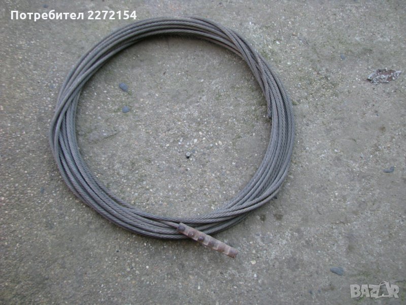 Метално въже сапан-18 метра, снимка 1