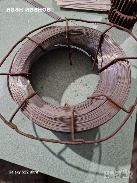 Тел Полуавтомат  0.8мм Хром, снимка 1