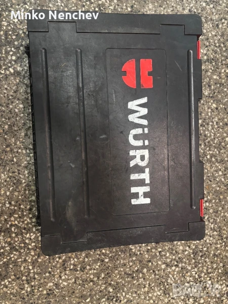 акумулаторен ъглошлайф wurth, снимка 1