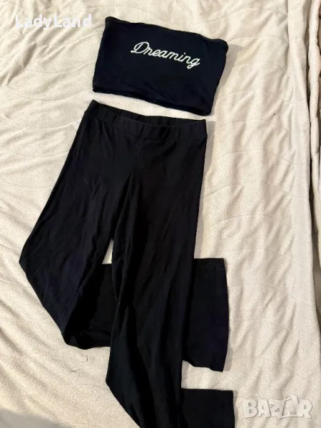 Комплект клин H&M и топ , снимка 1