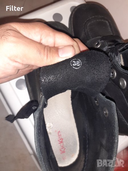 Кожени ботуши 38 номер, унисекс. Естествена кожа. , снимка 1