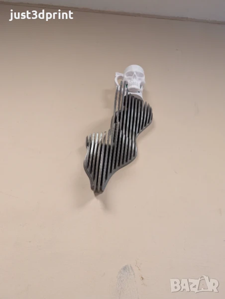 Стилен стенен рафт, снимка 1