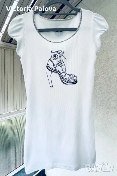 MARCCAIN уникална тениска/топ, снимка 1