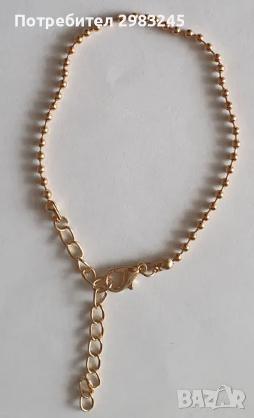 Гривна в златист цвят #1, снимка 1
