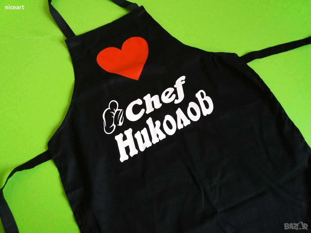 Престилка с надпис , снимка 1