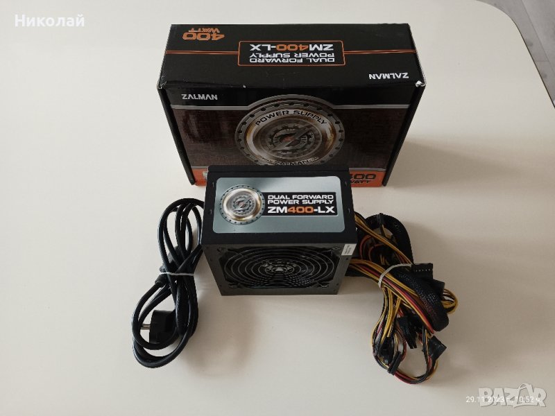 Zalman Захранване PSU 400W APFC ZM400-LX

, снимка 1