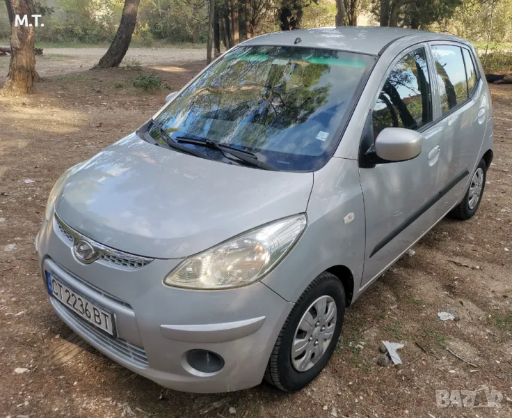 Hyundai I10 1.2l 78кc. много икономична, климатик, реални километри, сервизна книжка, снимка 1
