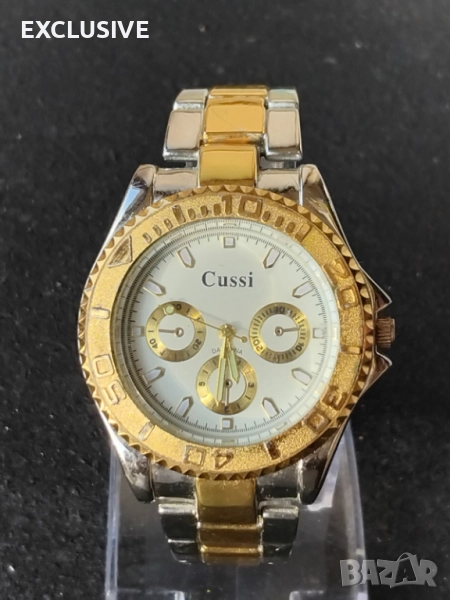 Мъжки часовник Cussi / кварц / почти нов / - 42мм - 49 лв Внос от Англия! , снимка 1