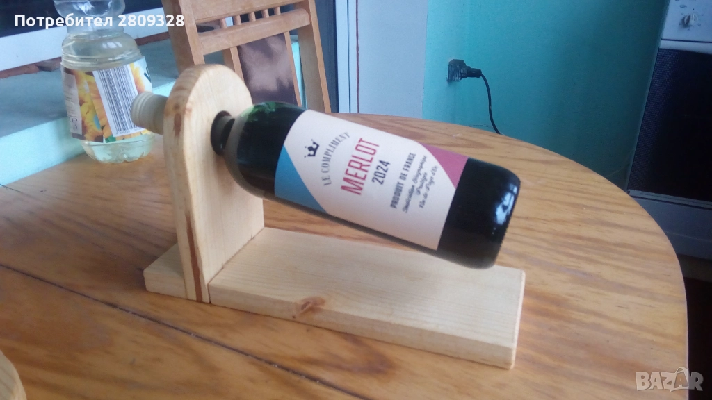 Стойка, стилаж за бутилка вино, снимка 1