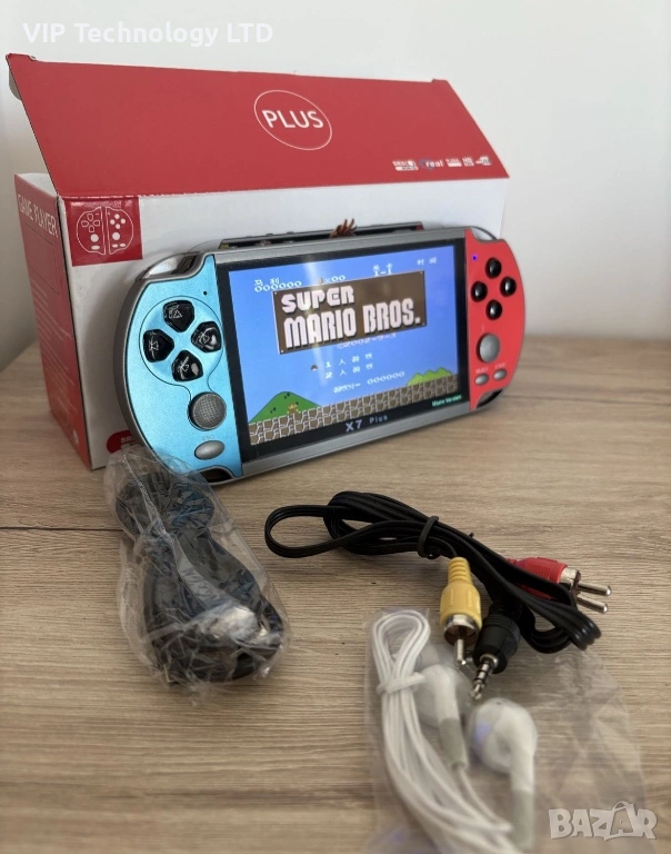 Игрова конзола X7 Plus 8G/5.1 инча/+1000 игри Гаранция 12м, снимка 1