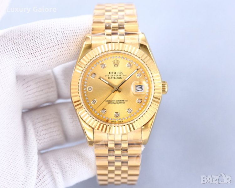 Дамски часовник Rolex Oyster Perpetual Datejust с автоматичен механизъм, снимка 1