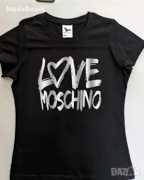 Moschino черна тениска , снимка 1