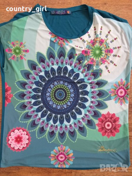 desigual - страхотна дамска тениска КАТО НОВА, снимка 1