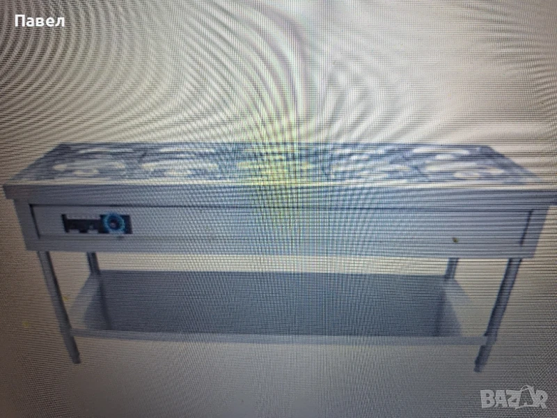 Бен Мари Топла витрина с  крака и долен плот водна баня-чисто нова 3,4 и 5бр. GN, снимка 1