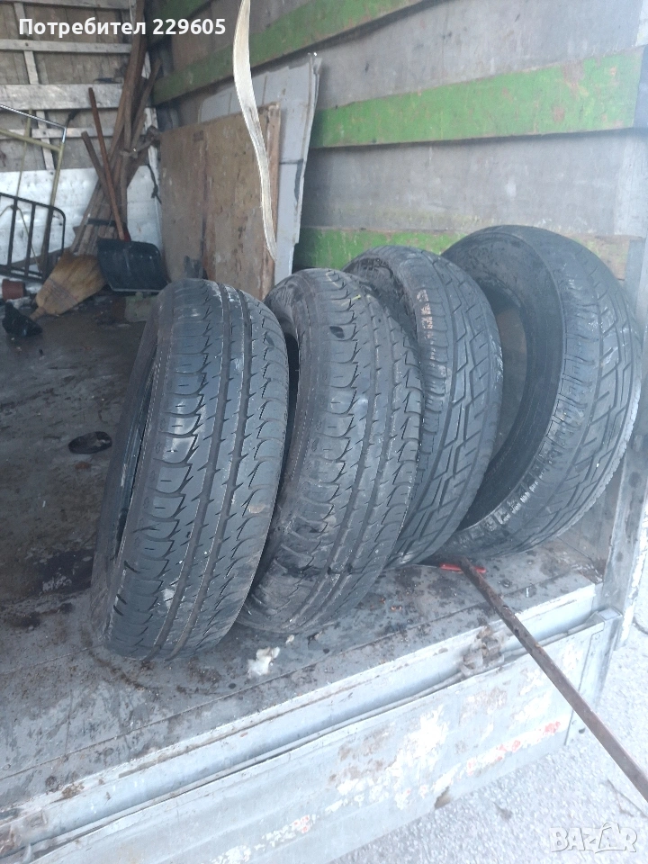 4 броя гуми 14 / 165/ 70 kleber, снимка 1