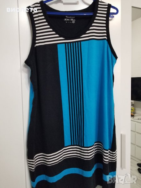 симпатична лятна рокля от трико, снимка 1