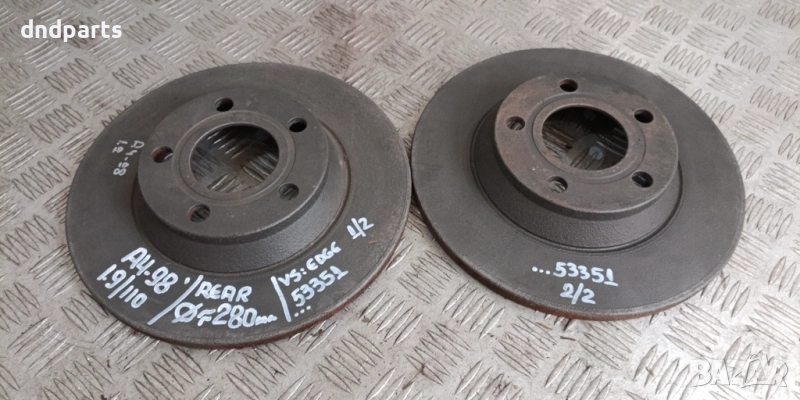 Задни дискове Audi A4 B5 1.9TDI 110hp 1998г.	, снимка 1