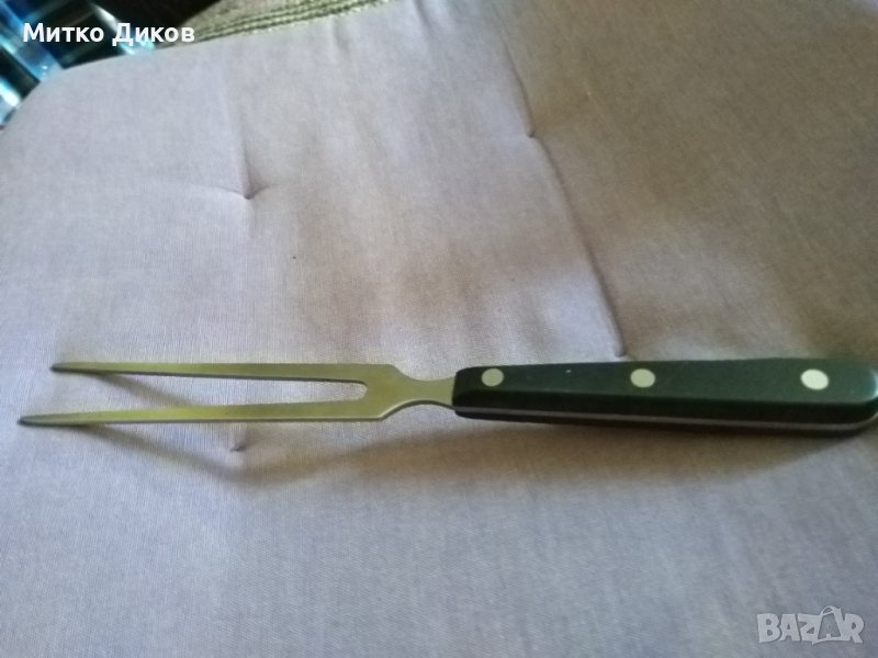 Вилица  дълга за стек -пържоли и други 280х155мм, снимка 1