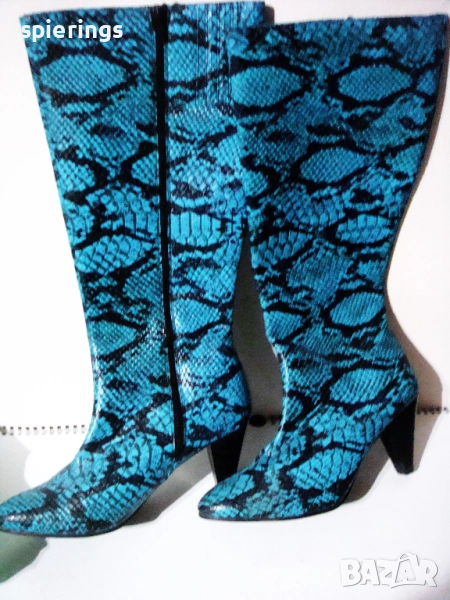 Ретро дамски ботуши размер 38, снимка 1