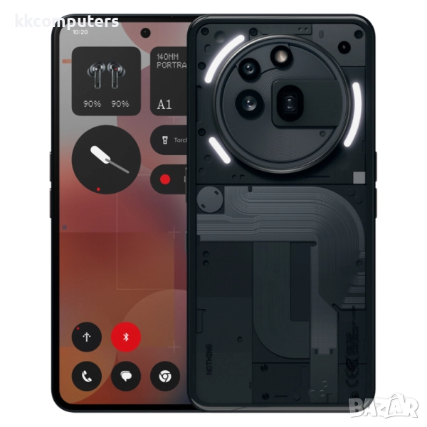 ЧАСТИ ЗА Смартфон GSM NOTHING PHONE(3A) PRO 256/12 BLACK 6.77 ", 256 GB, RAM 12 GB, 50+50+8 MP, 5G, снимка 1