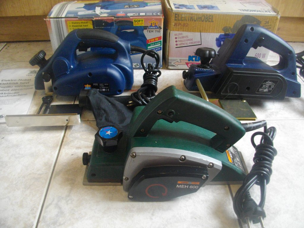 Немско 710W-600W-Електрическо Ренде-Хобел-Top Craft/King Craft