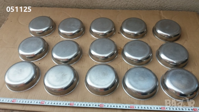 никел - комплект от 15 купички за сладко , снимка 14 - Други ценни предмети - 52605568