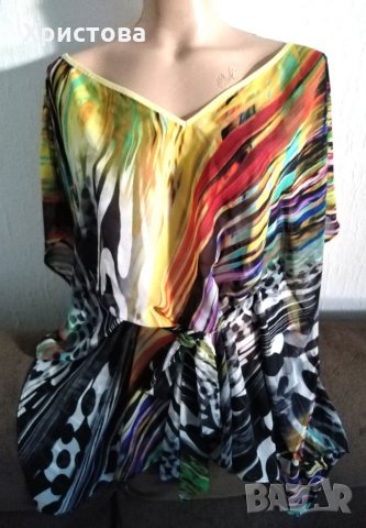 Многоцветна ефирна туника, М