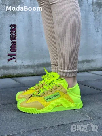 Dolce & Gabbana естествен велур дамски маратонки , снимка 2 - Маратонки - 48822722