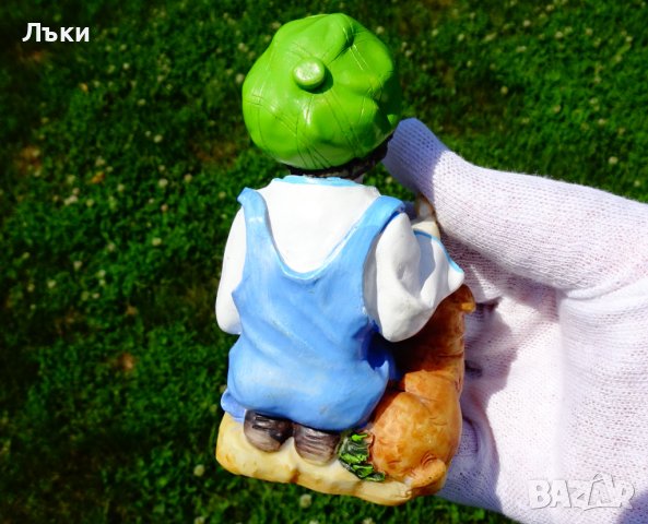 Немска порцеланова статуетка Дете с куче. , снимка 10 - Статуетки - 37120900