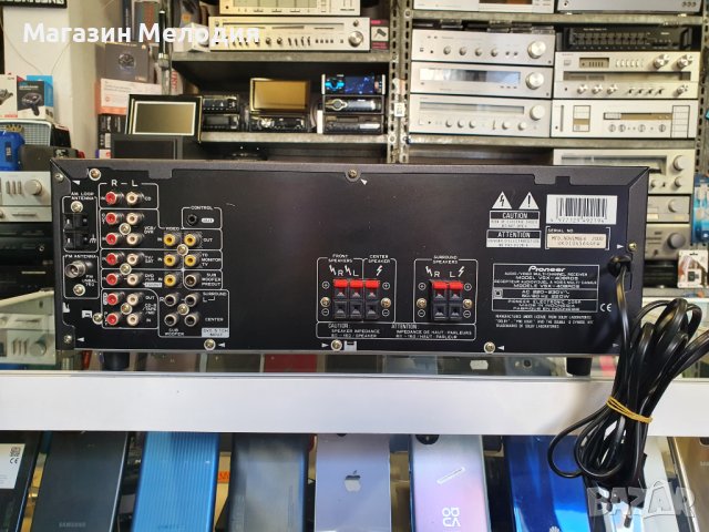 Ресийвър Pioneer VSX-409RDS Black В отлично техническо и визуално състояние., снимка 8 - Ресийвъри, усилватели, смесителни пултове - 43557988