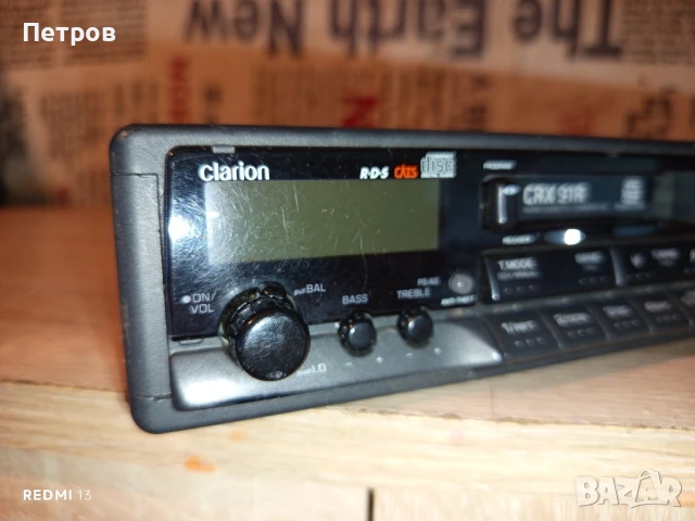 Авто Касетофон "Clarion" CRX 91R, снимка 8 - Аксесоари и консумативи - 50666015