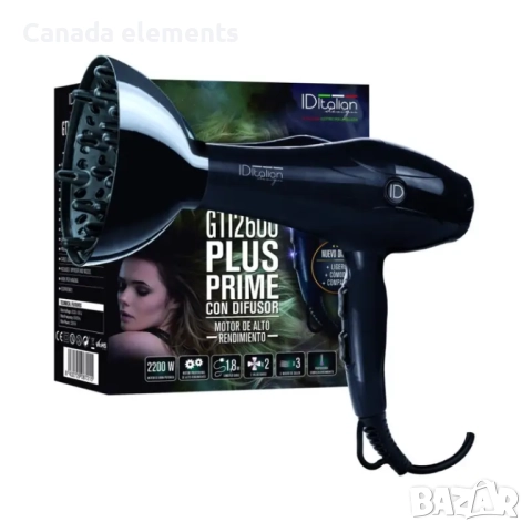 Професионален ултралек Italian Gti 2600 сешоар с дифузер, снимка 2 - Фризьорски принадлежности - 52337473