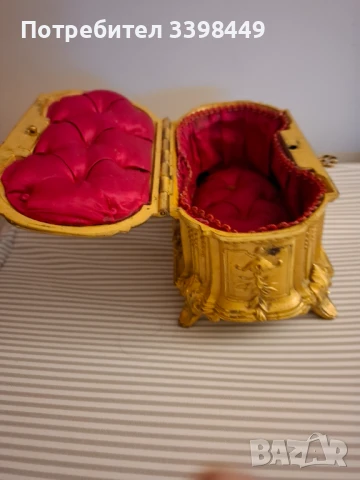 Винтидж кутия за бижута , снимка 5 - Други - 50541017