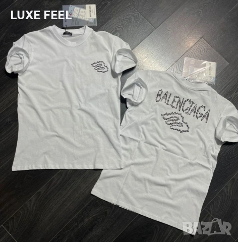 Balenciaga 💎Мъжки Тениски , снимка 12 - Тениски - 53542555